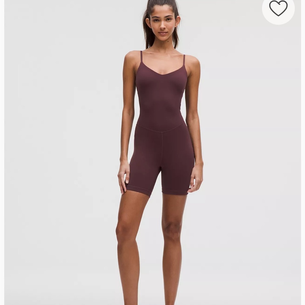 Brown Spaghetti Strap Bodysuit